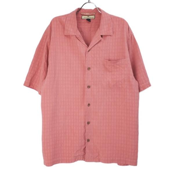 トミーバハマ  Bahama シルクシャツ シルク100 半袖シャツ Tommy Bahama トミーバハマ Tommy Bahama 半袖 シルク シャツ
