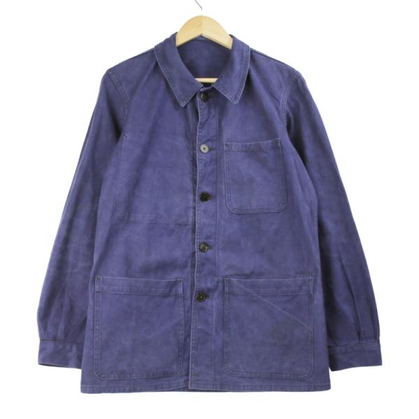 64年製 セントジェームス カバーオール フレンチ ワークジャケット 古着 60〜70年代 セントジェームズ社製 フランス軍 フレンチワーク