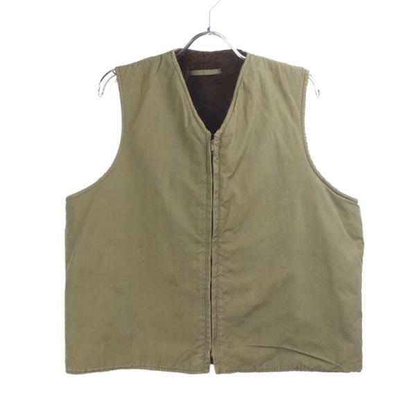 MILITARY（ミリタリー） 米軍 U.S.NAVY N-1 デッキベスト アルパカ 40s
