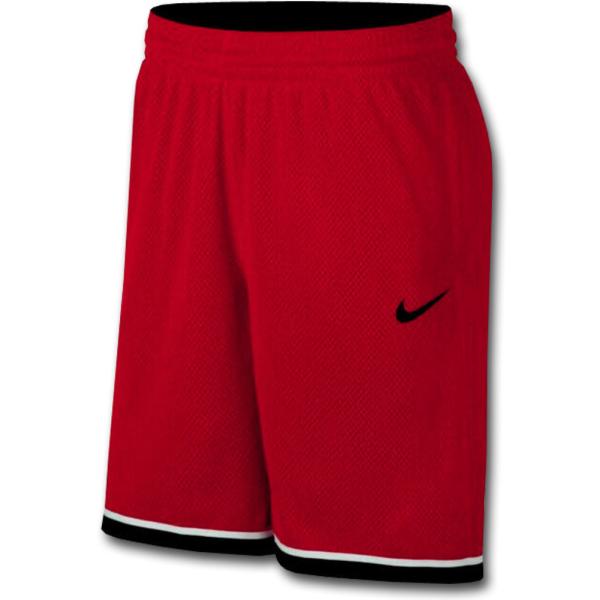セール メンズ ナイキ バスケットボール メッシュショーツ Nike Dri-Fit Classic Shorts バスパン　赤黒白ドライフィット  KL699