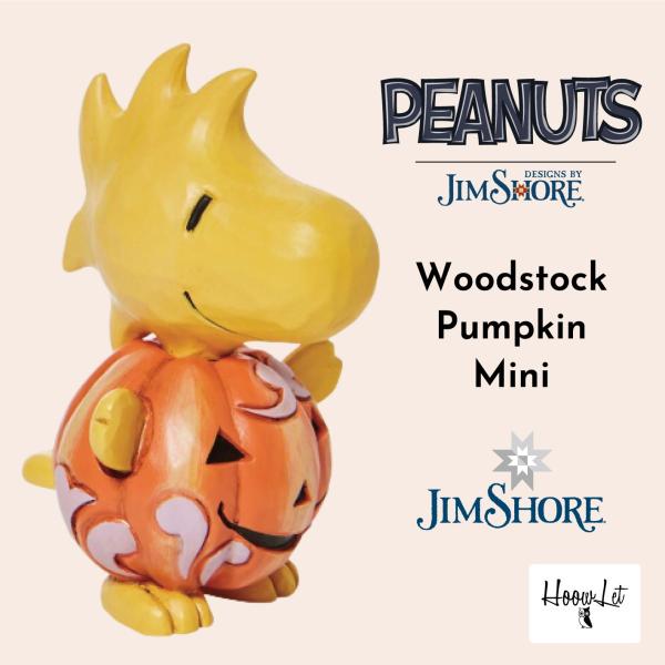 ウッドストック フィギュア スヌーピーグッズ スヌーピー ジムショア 置物 人形 ハロウィン かぼちゃ JIM SHORE