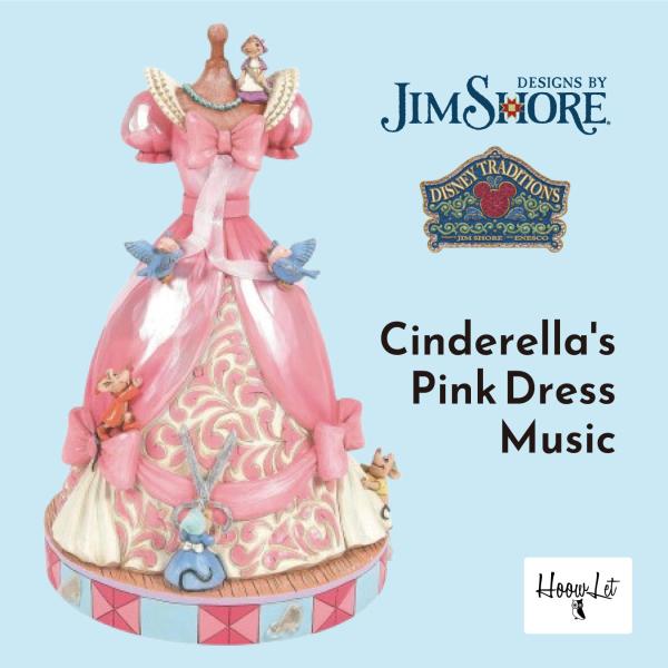 ディズニートラディション　シンデレラ　ピンクドレス JIM SHORE】ディズニートラディション：シンデレラ ピンクドレス