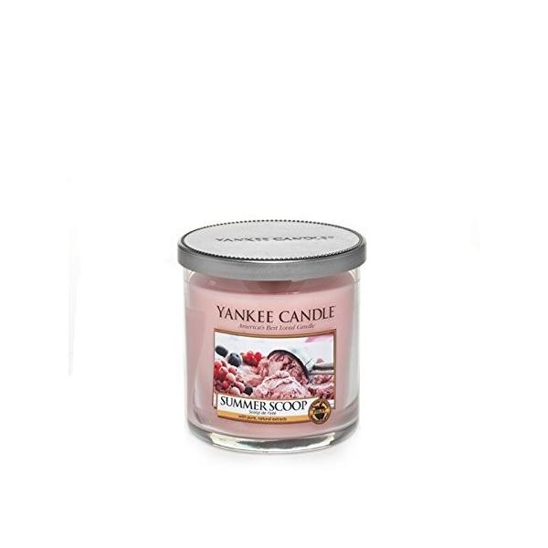 正規店 ヤンキーキャンドルの小さな柱キャンドル 夏のスクープ Yankee Candles Candle Pillar Small Summer