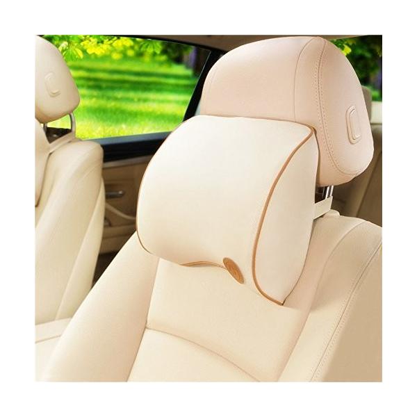 ユニーク Unique 首枕 車 ヘッドレスト ネックパッド ドライブ メモリクッション お値打ち価格で フォーシーズン 旅行 長時間運転 記憶枕 頚椎保護