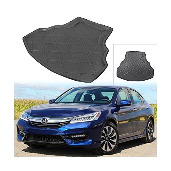 Beautyladaysリア トランクカーゴマット ライナートレイ ラゲッジマット 防水 防滑り ホンダ Accord 8 08