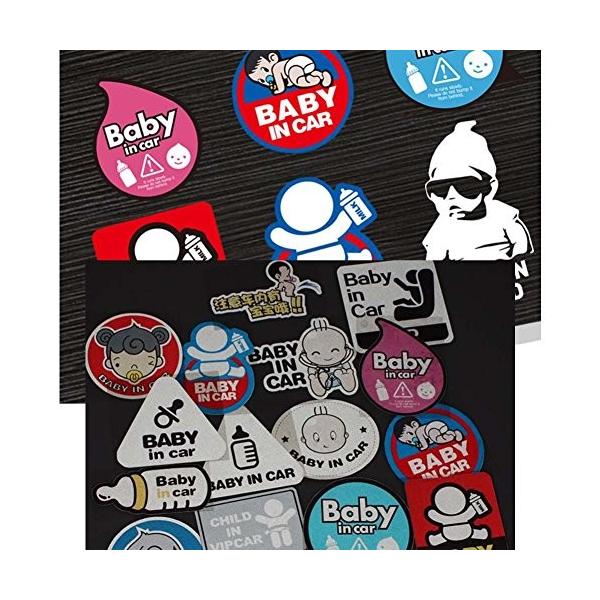 ベイビー イン 価格交渉ok送料無料 カー反射素材カーステッカーデカール13 7 X 14 3 5 6インチ 06 5 4 Cm