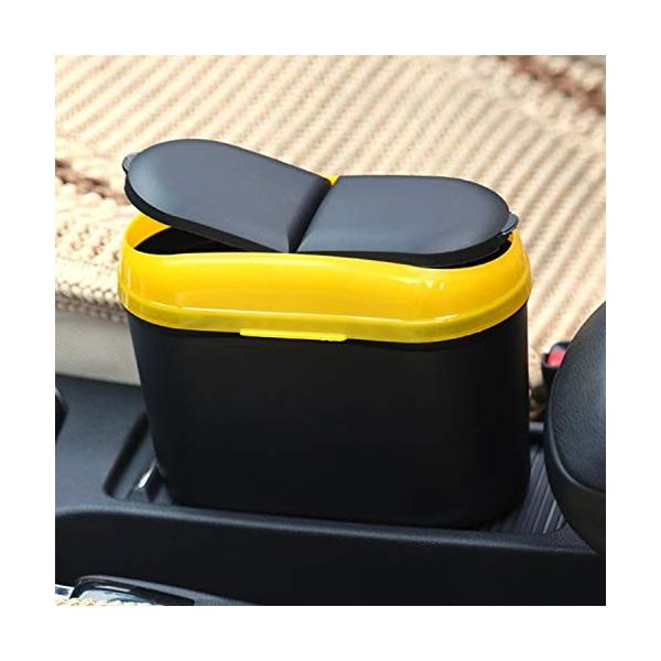 Ly Vigor 人気上昇中 車 ゴミ箱 内装 おしゃれ ダストボックス 卓上ゴミ箱 蓋付き フックを付 ミニごみ箱 マルチトラッシュ