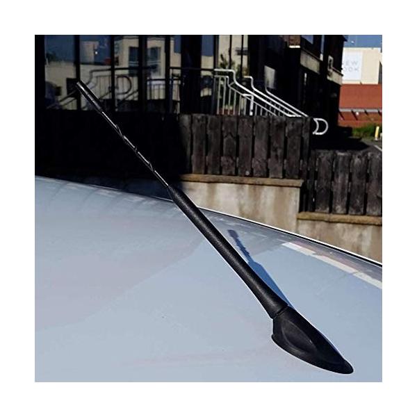 Jiolk アンテナ 車用 ルーフ ロッド ロングポール ルーフアンテナ 修理や交換 カスタム用に