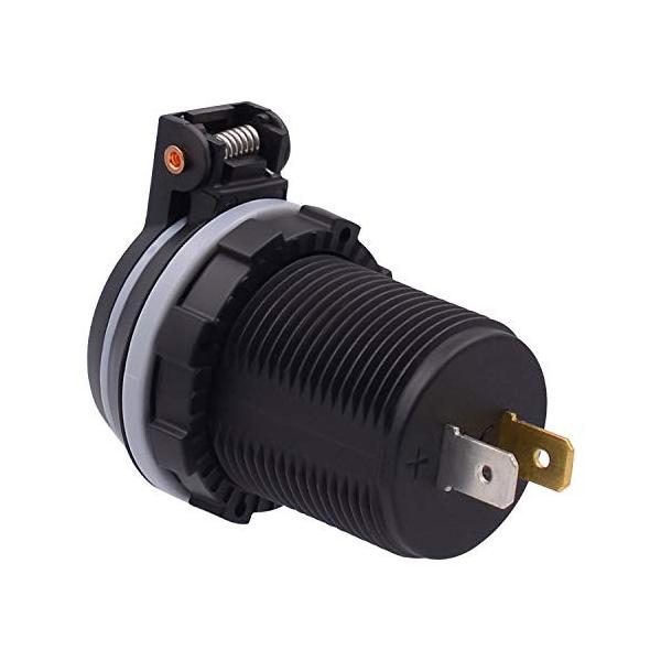 カーチャージャー Usb充電器 ２個 Usbポート 防水 急速充電 2 1a 2 1a 22w