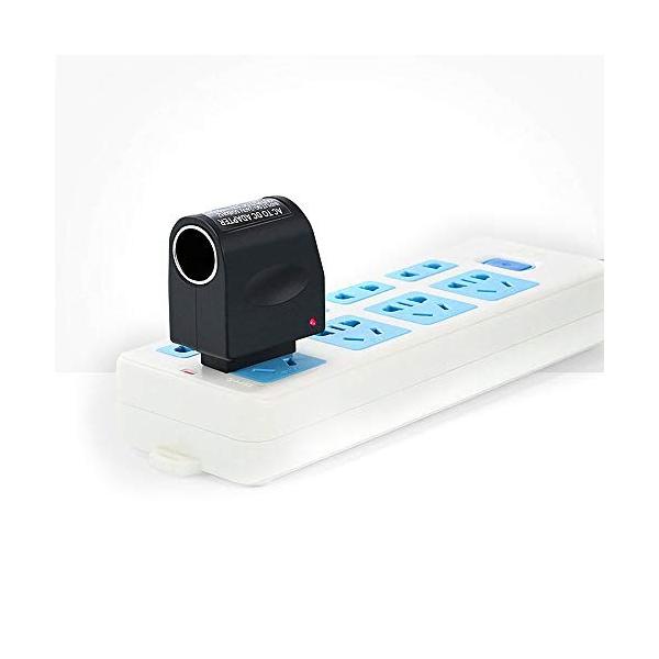 Yffsfdc お買い得 Ac Dc 変換アダプター 家庭用コンセント シガーソケット コンバーター 500mah出力 Ac100 Dc12v