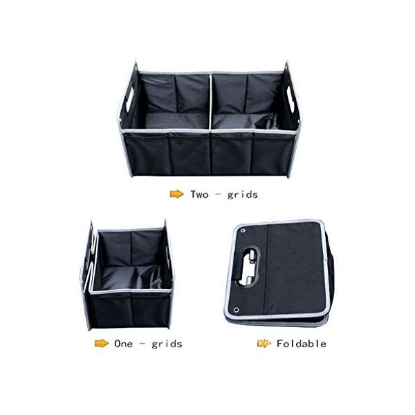 Ldg 車用収納ボックス 大容量 車載 折りたたみ 防水 世界の人気ブランド カー用品 収納ケース ブラック 多機能