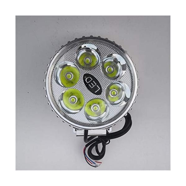 ヘッドライト 期間限定お試し価格 オートバイの電気自動車の防水ledのドライビング ライトのヘッドライトのためのledの仕事ライト18wスポットライト Ledバルブ