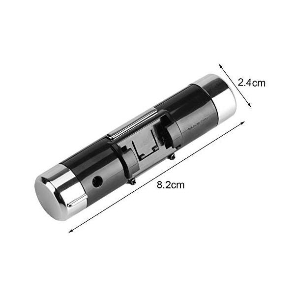 車内外温度計 デジタル時間温度計 カークロック Ledバックライト付き 電圧監視