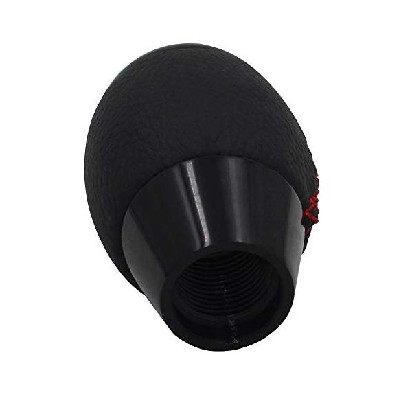 Sakan 車用 汎用 シフトノブ カバー シフトノブ Mt At シフトカバー 5速 レザー 6