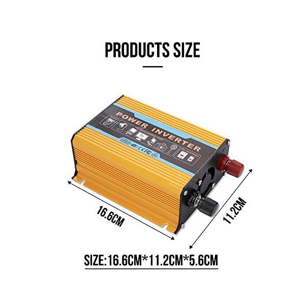 300wカーインテリジェントパワーインバーター Dc 直営限定アウトレット 12vからac 2 1aデュアルusb充電器 修正正弦波 2vへの変換アダプター