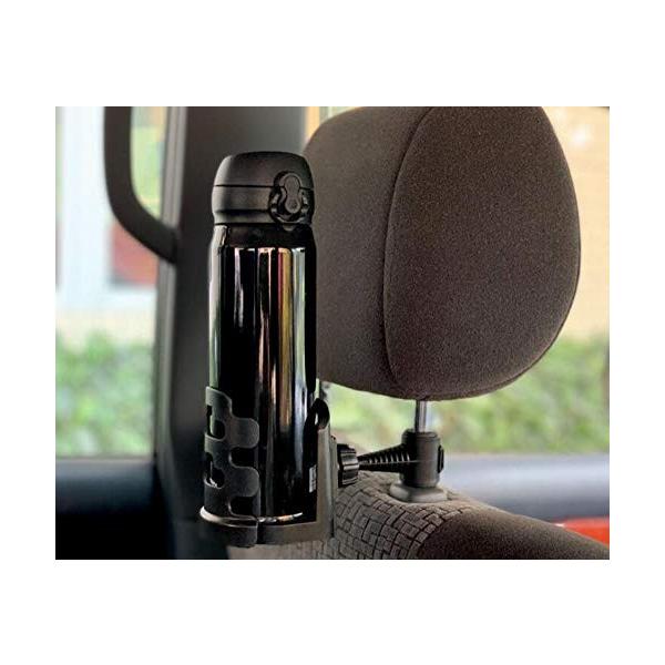 Stk 車載ホルダー エアコン吹き出し口 ドリンクホルダー カップホルダー ヘッドレスト 後部座席 自転車 車用