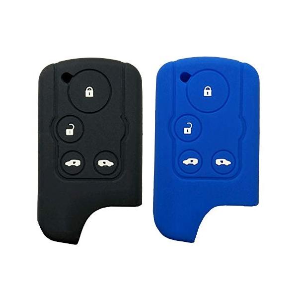 ホンダ系 スマートキーカバー シリコンカバー 4ボタン ホンダ Honda 系 オデッセイ アコード エリシオン イン