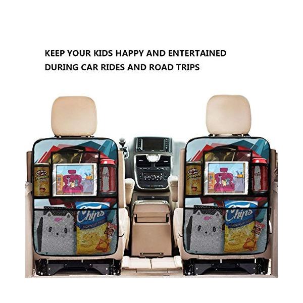 お買い得 アイアンマン 車用シートバックポケット 車用収納ポケット 多機能収納 大容量 ド 取り付け簡単 お得セット