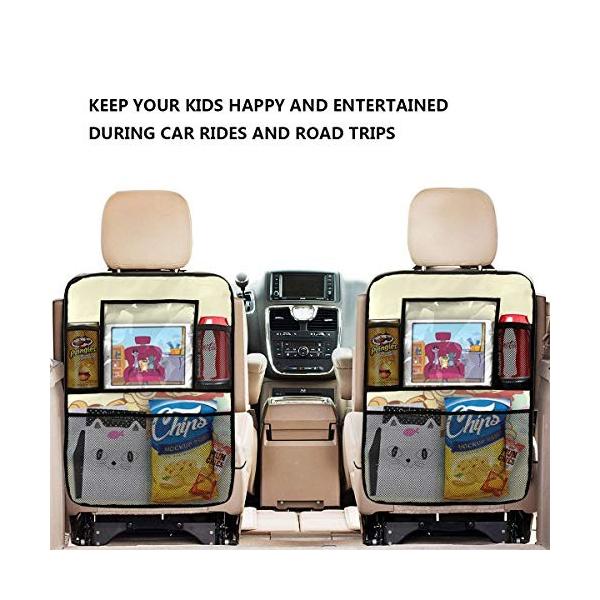 手数料無料 トラとプーさんのプーさん 車用シートバックポケット 車用収納ポケット 多機能収納 大容量 ド 取り付け簡単 数量限定アウトレット最安価格