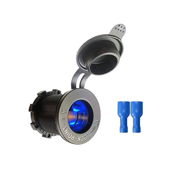 Acao 大人気 赤青緑のledライトが付いている車のシガーライターusbの女性モーターボートの電気ソケット