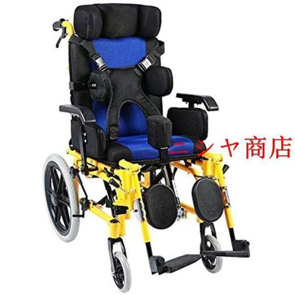 脳性麻痺 車椅子 多機能 医療用 リクライニング 駆動 車椅子 トロリー 折りたたみ 小児用 車椅子 骨折 リハビリ 歩行補助 介護 サポート