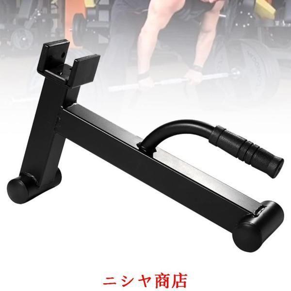 パワー デッドリフト バーベル ジャッキ デッドリフト バー ジャッキ バーベル 安全でウエイト プレートの積み降ろしが簡単 デッドリフト ジャッキ スタンド ウ