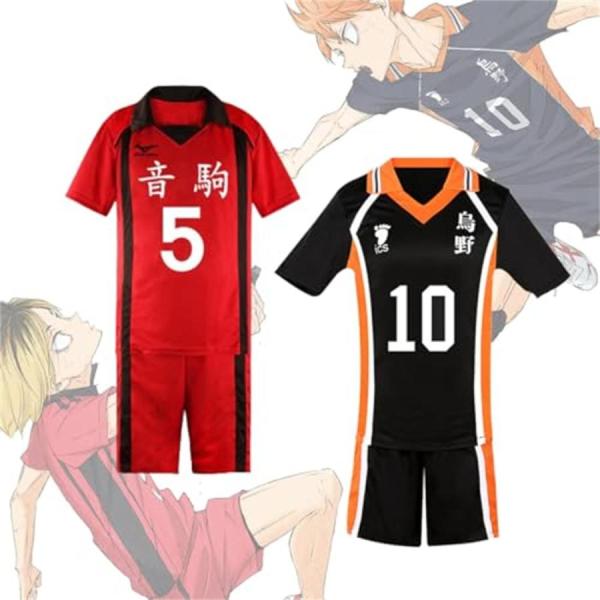 【メイン素材】：ポリエステル【サイズ】：目安のサイズは商品の説明までご参考ください.必ずサイズを確認してから買い上げてください.【スタイル】：音駒高校とはアニメ登場する東京の高校です，ユニフォームは赤がメインであり、レシーブでつないで着実に...