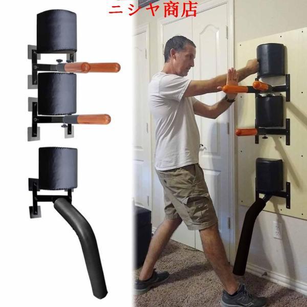 木人 壁詠春拳杭装置、 木製のスプリングアームを備えた武道訓練用ダミー、 屋内ホームカンフートレーナーツール、 太極拳練習装置