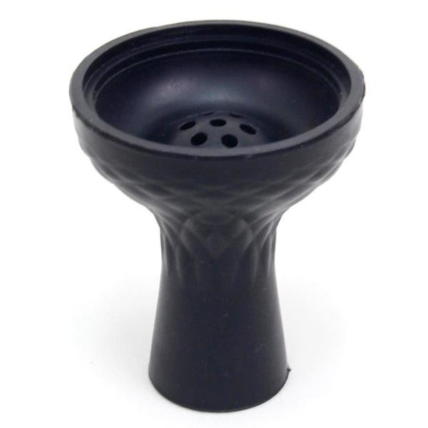 ターキッシュスタイルのシリコンボウルです。炭の熱が、ダイレクトにフレーバーに伝わるターキッシュスタイルなので、爆煙向けのボウルとなります。ボウルの縁に溝がついており、ヒートマネジメントがガッチリはまります。ボウルを多少傾けてもヒートマネジメ...