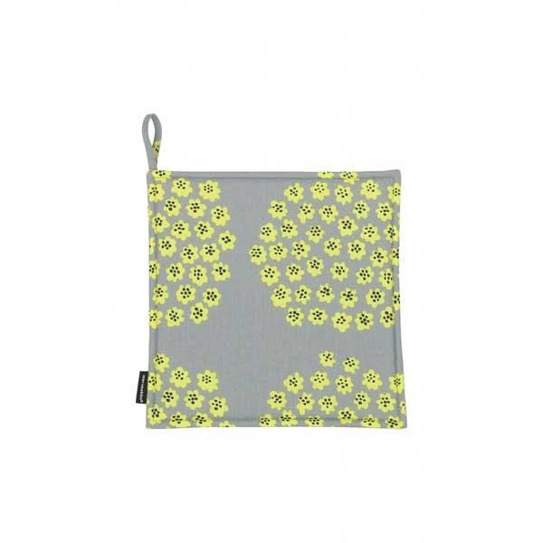 マリメッコ Marimekko Puketti プケッティ グレー イエロー 鍋敷き 鍋つかみ ポットホルダー M 72 北欧雑貨 フプフプカンパニー 通販 Yahoo ショッピング
