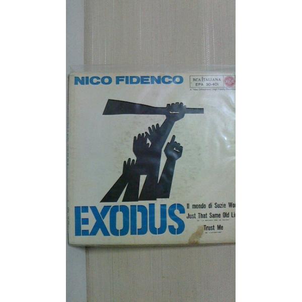 1961 RCA ITALIANA EPA 30-401 Nico Fidenco canta  : diretta da Ennio Morricone =Trust me(Giovanni Fusco) , Exodus(E.Gold)...
