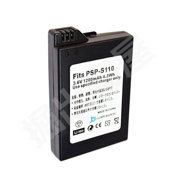 対応機種：SONY プレイステーションポータブル PSP-2000 PSP-3000※PSP型番がPSP-1000にはご使用頂けません。電　　圧：3.6V容　　量：1200mAh保証期間：3ヶ月製造国　：中国製※この製品はオリジナル製品であ...