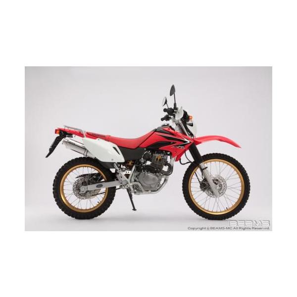 マフラー 送料無料 BEAMS ビームス マフラー XR230/モタード スリップ 