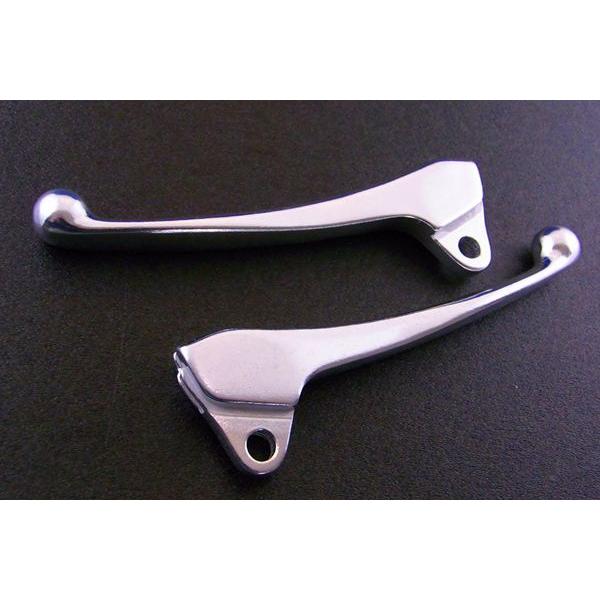 納期未定 入荷後発送 ジョグ(JOG) 85-88 ブレーキレバー 左右セット カラー シルバー ALBA アルバ