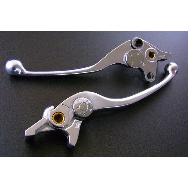 YZF-R7 00 ブレーキレバー クラッチレバー 左右セット カラー シルバー 