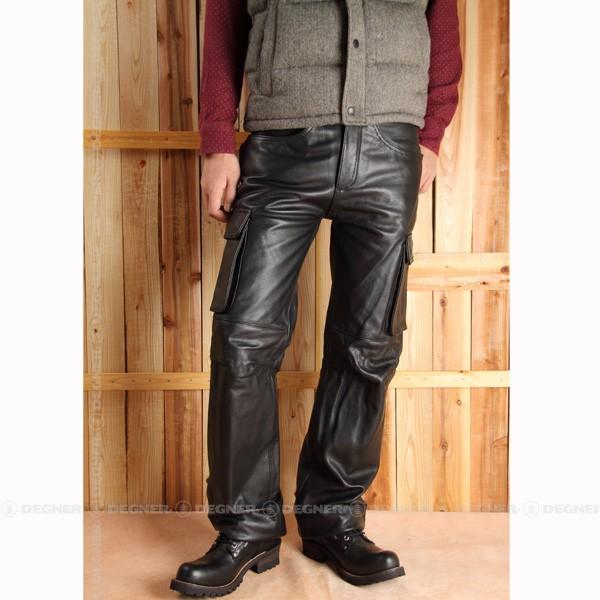 DEGNER デグナー レザー カーゴ パンツ DP-17A Mサイズ : アイネット