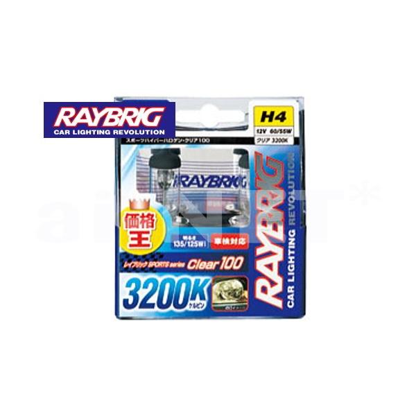 GPZ900R RAYBRIC レイブリック ハイパーハロゲン ヘッドライトバルブ H4 3200K 12V 60/55W H4 SPORTS  series 車検対応 (RB49) :46118-a206:アイネット 店 通販 