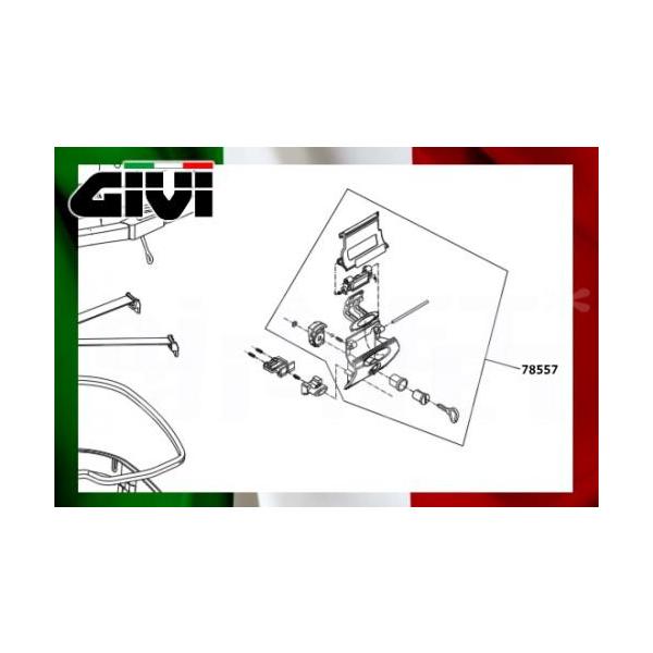 Ci GIVI Wr TRK52N TREKKER(gbJ[)A{bNX oCNp {bNX mL[P[X(77431)p bNZbg TRK(78557)