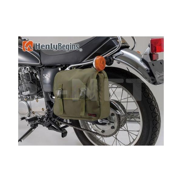 他サイト： 在庫有 送料無料 ツーリングバッグ DAYTONA デイトナ HBサドルバッグMIL 10L グリーン 90557 Henly Begins ヘンリービギンズの商品画像