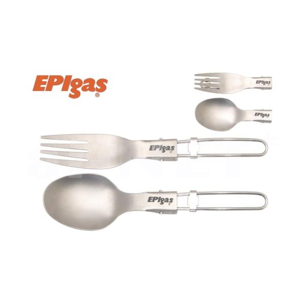 | 商品詳細商品名:フォールディングメーカー:EPIgas品番/JANスプーン T-8403/4945244117007フォーク T-8404/4945244117014サイズスプーン/展開時(収納時)40×160 (95) mmフォーク/...