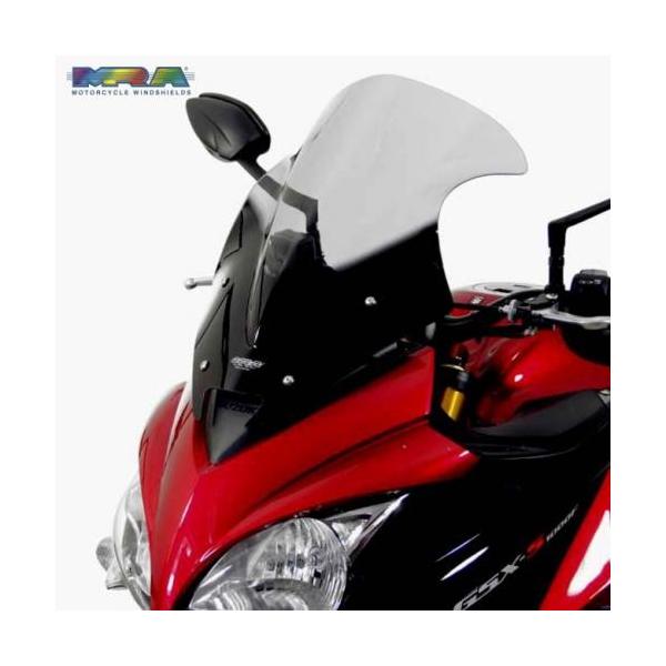 送料無料 MRA スズキ GSX-S1000F 15-19 スクリーンレーシング スモーク