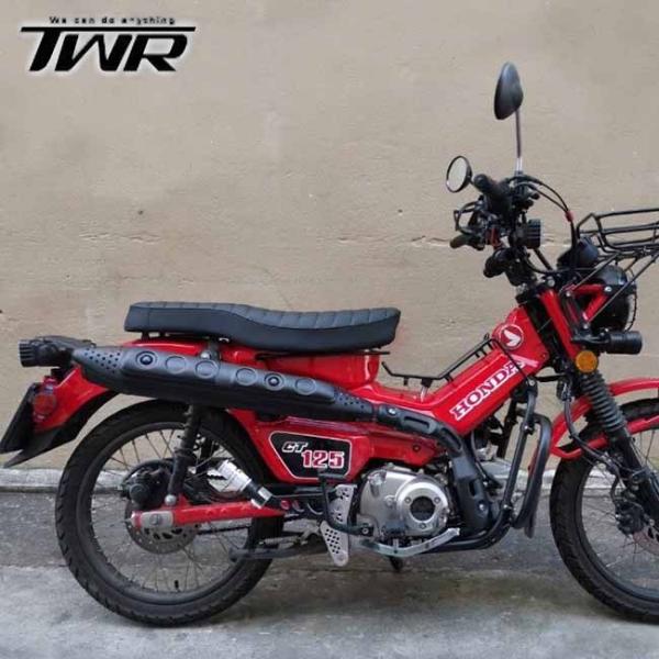 送料無料 TWR製 HONDA ハンターカブ CT125用 タックロールダブル 送料無料 TWR製 HONDA ハンターカブ CT125用 タックロールダブル
