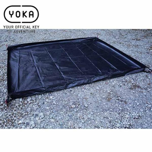 YOKA(ヨカ) YOKA CABIN グランドシート ターポリン テントアクセサリー キャンプアウトドア 収納袋付き ヨカ キャビン テント horidashi_81101