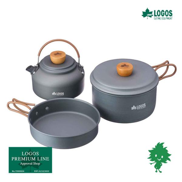 LOGOS/ロゴス 81210212 クッカー＆ケトルセット クッキング用品 食器 ボトル ソロキャンプ やかん ヤカン 鍋 炒める 焼く 煮る 茹でる LOGOS（ロゴス） 81210212 クッカー＆ケトルセット クッキング用品