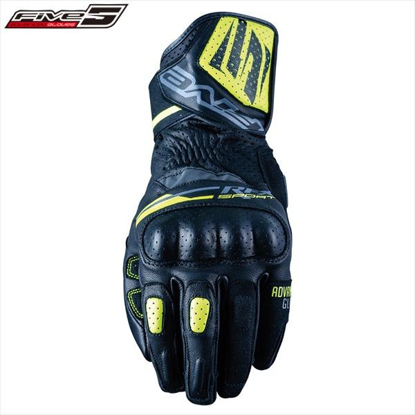 RFX SPORT BLACK FLUO YELLOW XLサイズ Five5/ファイブ グローブ 送料