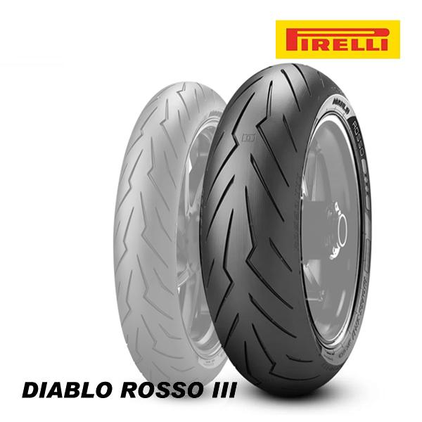 ピレリ　150/60R17 DIABLO ROSSO3 ほぼ新品 送料込み！ ピレリ ディアブロ ロッソ3 150/60R17 (バイク用タイヤ) 価格