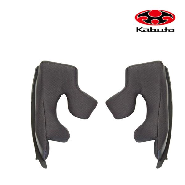 OGK Kabuto（オージーケーカブト） D20F チークパッド セット ブラック