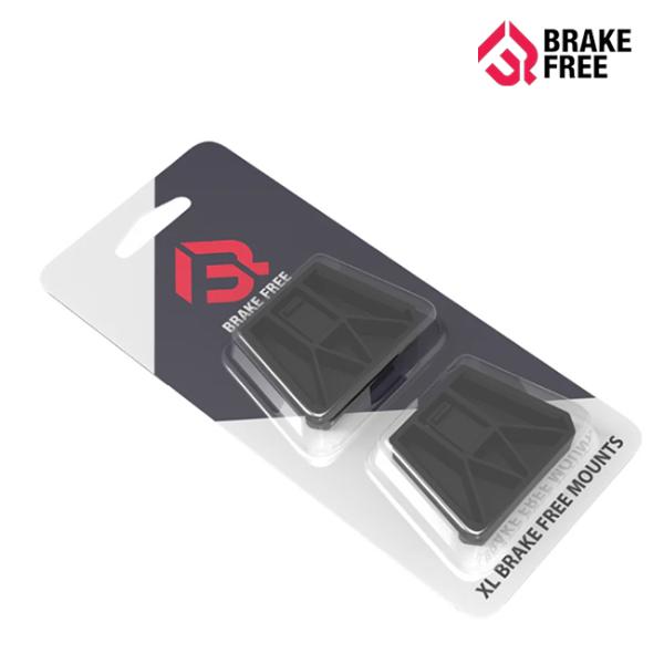 | 商品詳細商品名：BRAKE FREE XL ヘルメットマウント 2個入1パックメーカー名：BRAKE FREE カラー：ブラック｜おすすめポイントXLマウントは、通常のマウントよりも5mm厚みを増した特別仕様。XLサイズ以上のヘルメット...