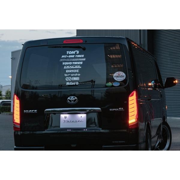 ハイエース テールランプ 200系ハイエース 4型以降純正ルック LEDテールランプ クリア