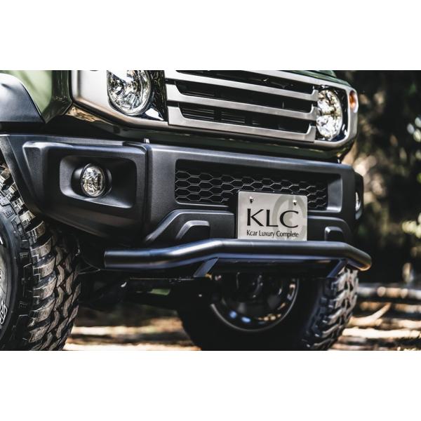 ケイエルシー ジムニーシエラ JB74W フロントスキッドバー74 ステンレス KLC Heritage BIGFOOT ヘリテージ ビッグフット